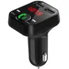 Car Kit Hands Wireless Bluetooth Fast Charger FM Transmitter LCD MP3 Player USB Charger 2 1A Accessories Hands Audio Recei2497