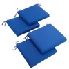 クッション/装飾的な枕屋内または屋外の正方形の椅子ジッパー付きシートクッションセット、4,20インチのセット
