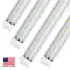 25 шт. 150 Вт 15000LM 4FT 8FT LED TUBE Light V Форма Встроенные светодиодные трубки 4 5 6 8 FT Охладитель Двери морозильная камера Светодиодные фонари