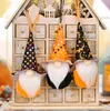 Halloween decoration doll pendant faceless doll bat skull pumpkin pointed hat Rudolph dolls pendants home party decorations supplies