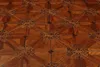 赤い表面の鯉の堅木張りの床の亜色のタイル芸術とクラフトマッコトの壁のクラッディング家具カバーの装飾室の家のフローリングカーペットの木工