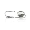 Stud Beadsnice 925 Sterling Silver 12mm Earring Hook French Cabochon Blank Tray Jewelry Making For Woman ID36316