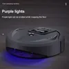 Smart Home Control Aspirapolvere robot da pavimento automatico Spazzatrice automatica ricaricabile Edge Clean Spray Umidificazione UV Basso rumore di lavoro