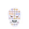 2021 Push its Fidget Decompression Toys Dimensioni 16 * 18 * 1,5 cm Multicolor Halloween Elements Feature Bubble Sensory Toy per regali per bambini