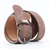 Belts Elegant Women Belt High Quality Scrub Fine Imitation Leather Alloy Pin Buckle Business Affairs Casual As696