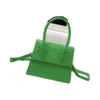 Designer Ladies handväska Handhållen Läder Lyxigt Fastfärgt skydd med inre fack Mode av högsta kvalitet