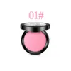 Blush Bioaqua Shiny Cheek Glow på 4 färger Powder Face Makeup Tool Blusher Pressed Foundation Mineral med Brush9851949