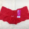 Mutandine da donna Nuovi slip in pizzo Intimo sexy da donna Lingerie erotica da donna Nero Bianco Colore rosso Drop Ship