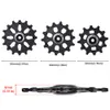 Bike Derailleurs Guide remskiva 12T 14T 16T POM Superljus MTB Road Mountain Cykel Bakre Derailleur Wheel