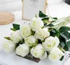 2021 13 Цветов Старинные Искусственные Цветы Роуз 51 см / 20-дюймовые Букеты Розы для свадебных Свадебных букет Украшение