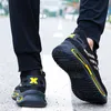 2022 Nuove scarpe antinfortunistiche da lavoro Sneakers da lavoro a prova di puntura Scarpe indistruttibili maschili Calzature da uomo Scarpe con punta in acciaio Stivali da lavoro da uomo