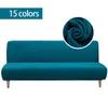 Chair Covers Polar Fleece Fabric Sofa Bed Cover For Living Room Couch Stretch Slipcovers Elastic Armless