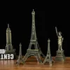 Retro Paris Tower Wohnzimmer Weinschrank Desktop-Raum Home Dekoration Ornamente Freiheitsstatue Handwerk Geburtstagsgeschenk 210811