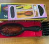 Brand designed BN2 Pocket Bristle and Nylon Hair Brush Soft Cushion Superiorgrade Boar Bristles Comb with Gift Box180m3050929