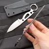 Bastinelli Knives Multifunctional tactical tool straight knife 440C Blade Wilderness survival portable camping outdoor Hunting self-defense EDC tool gift
