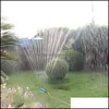 Vattenutrustning trädgårdstillbehör uteplats, gräsmatta hemmatiska sprinklers 15 hål swing plast rostfritt stål rör sprinkler 2 sida erage fo