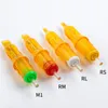 20 Pcs Tattoo Cartridge Needles Disposable Tattoo Yellow Dragonfly Needles Second Generation Liner Shader Tattoo Supply 2011204696313