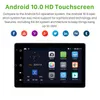 Android 10.1 inch Auto Video Universele Radio GPS Multimedia-speler met HD 180 Draaibaar scherm WIFI-ondersteuning CarPlay DVR SWC