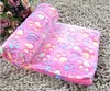 dog kennels blanket pet throws pet Flannel carpet Super Soft Fluffy Premium Fleece Doggy paw print Blankets Puppy Cat 3 colors