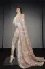 Decorazione del partito T55 Ballo da sala Costume di scena Mantello di piume Cantante femminile Esegui outfit Stampa 3D Body elasticizzato Tuta 176f