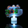 Glowing colorful acrylic Christmas tree snowman Santa Claus gifts Xmas decoration products Party holiday Night light supplies7186357