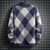Super Warm Mink Cashmere Sweater Men Winter Turtleneck Pullover Jumper Soft Thick Pull Homme Fashion Mens Christmas