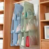 storage hanging bag dust-proof household wardrobe clothes kitchen bags dormitory hang save space 4 colors 2021