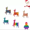 Fidget Speelgoed Vinger Kerst Push Bubble Rainbow Elk Snowman Xmas Kids Decompressy Toy Autisme Verlicht Stress Squeeze Bauble Snel Schip Tiktok DHL TIKTOK MS11