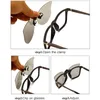 Yameize Polariserade solglasögon Photochromic Clip On Sun Glasses Natt Vision Glasögon Körning Skottar Eyewear Tillbehör Driver UV