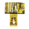 O Victorian Fairy Tarot Cartões Místicos Orientação Divinate Entretenimento Partys Board Game Suporta atacado 78 folhas / caixa