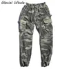 GlacialWhale Mens Cargo Pants Men Multi-pocket Male Hip Hop Japanese Streetwear Trousers Jogging Camouflage Pants For Men 211013