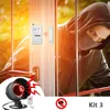 Fuers Sirena Altoparlante Suono forte Allarme domestico Rilevatore wireless Sistema di protezione di sicurezza Garage