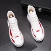 Moda classica Uomo Abito da sposa Scarpe Designer Lace-up Chunky Mocassini da uomo Primavera Autunno Bianco Atletico Walking Casual Sneakers X117