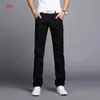 Wiosna jesień spodnie na co dzień mężczyźni bawełna Slim Fit Chinos modne spodnie męskie ubrania marki 9 kolorów Plus rozmiar 28-38 211218