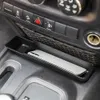 2011-17 Jeep Wrangler JK 3pcs에 대한 블랙 ABS 자동차 주최자 기어 저장 상자 트레이