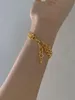 Латунь с 18K Gold Pave Chunky Shain Callakte Япония Корейский стиль Party Designer T Show Andway Jource Anoury