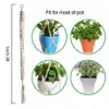 Växthängare macrame rep krukor hållare rep vägg hängande planter hängande korg växthållare inomhus blomkruka korg lyfter dar26