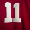 رجل إنديانا هوسيرز كلية كرة السلة الفانيلة جامعة رقم 11 قمصان إيزياء توماس مخيط جيرسي S-XXL
