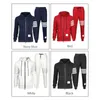 Men039s Rits Hoodies Casual Set Heren Trainingspakken Met Gemerceriseerd Katoen Materiaal THOM Kleding Bruin Heren Big Size 110KG 2011096609827