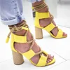 Loozykit أزياء الصيف espadrilles النساء الصنادل كعب أشار الأسماك الفم المصارع الصندل القنب حبل الدانتيل يصل منصة الأحذية Y19070203