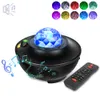 Led Star Sky Galaxy Projector Light Novelty Night Lights Bluetooth Musikhögtalare för Party Nice Barn Barngåva Dropshipping