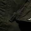 코튼 군사 자켓 남자 가을 군인 MA-1 스타일 육군 재킷 남성 브랜드 SLOTHING MENS BOMBER 재킷 플러스 사이즈 M-6XL 210923