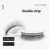 3 Pair Self Adhesive Eyelashes No Eyeliner or Glue Needed Reusable Natural False Eyelashes Gift for Women Eye Makeup