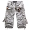 8 Colors Plus Size 29-48 Brand Summer Camouflage Loose Cargo Shorts Men Camo Summer Short Pants Homme Cargo Shorts NO BELT 210720