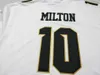 Chen37 Custom Men Yourn Women Women UCF Knights McKenzie Milton #10 Football Jersey Size S-5xl или пользовательский