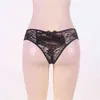 NXY Sexy Underkläder Hot Womens Lace Open Crotch Panties Plus Size Ladies G-strängar Thongs Intimates Exotic Apparel Briefs xxxxxxl1217