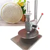 Cena hurtowa Podręcznik Pizza Doughpress Maszyna 35 CM Pizza Tuba Spłaszczająca Maszyna dociskowa Dough Roller Sheeter Chapati Machine