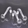 DHL Navio de 10 mm 14mm 18mm machos machos de ￳leo de vidro f￪mea tubos de ￡gua para plataformas de ￳leo Bongos de vidro espessos tigelas de ￳leo para acess￳rios para fumantes