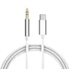 USB Typ C do 3,5 mm Jack Adapter AUX Cable DAC USB-C Audio Kabel do głośników samochodów Słuchawki Tipo Adapter pomocniczy