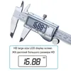 Electronic Digital Vernier Caliper 300 mm de alta precisão de alta precisão de alta precisão Testador de profundidade 210922